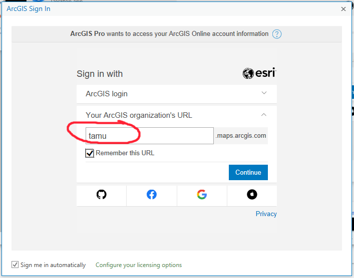 Configuring Arcgis Pro Geosat